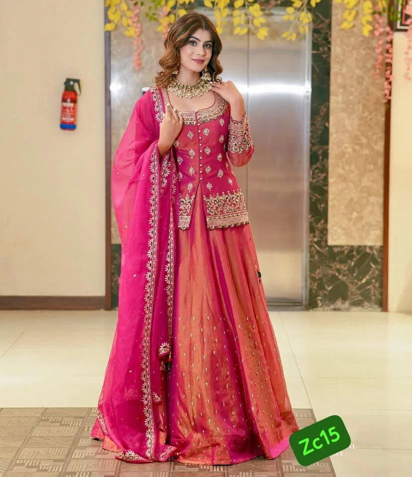 Pakistani Gharara Suits - Image 5