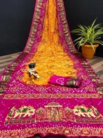 Bandhej Saree