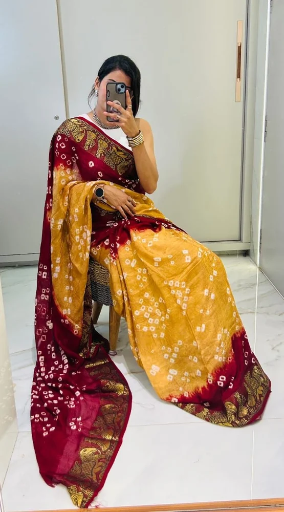 Bandhej Saree - Image 7