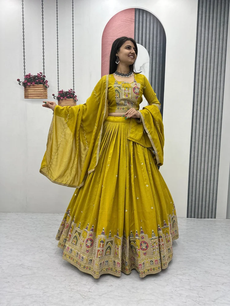 Designer Lehenga Choli - Image 4