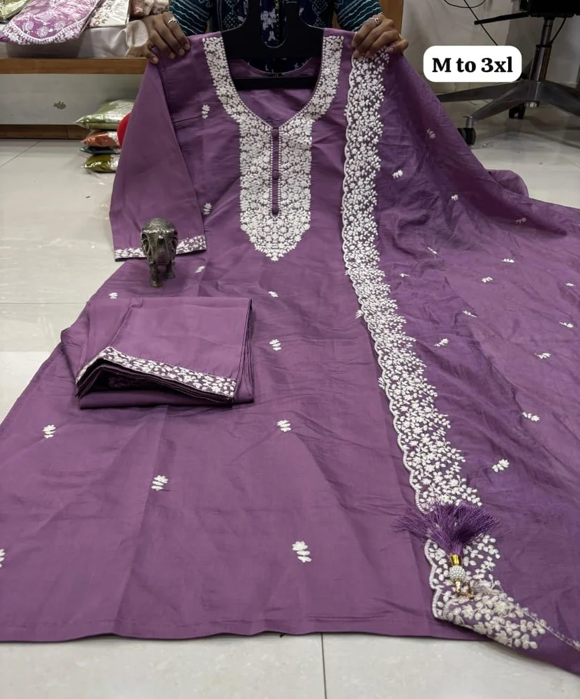 Kurti Pent With Dupatta - Image 4