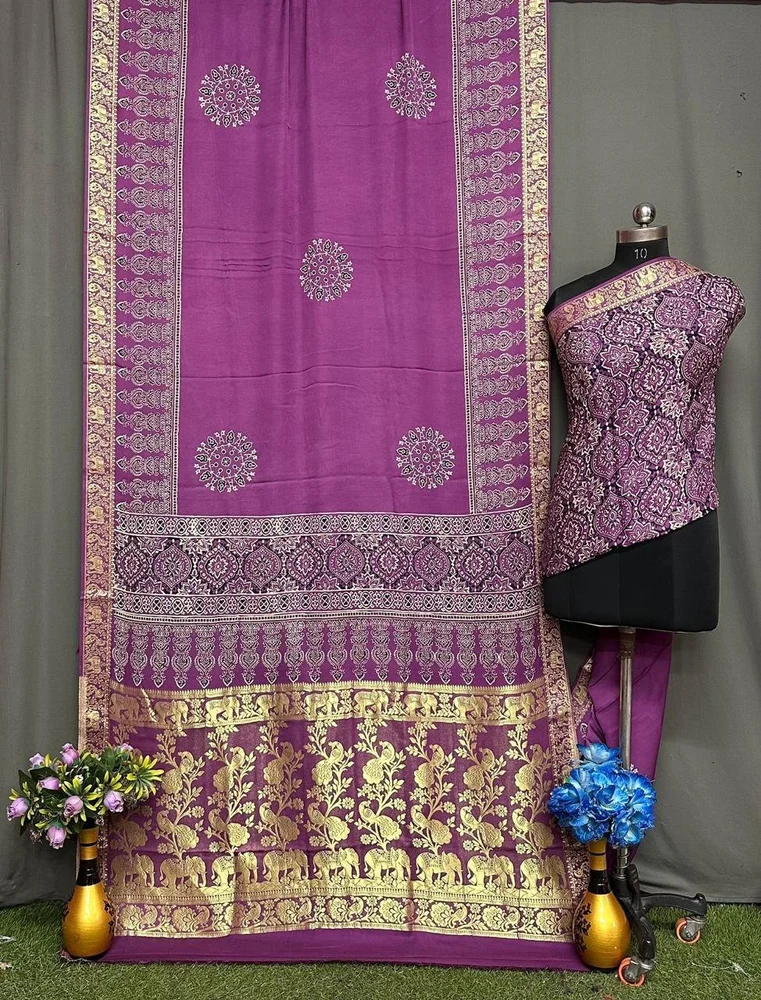 Fancy Designer Saree - Image 6