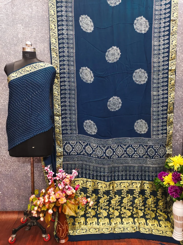 Fancy Designer Saree - Image 5