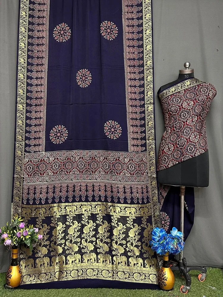 Fancy Designer Saree - Image 2