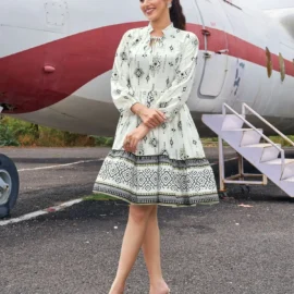 Designer Rayon Frocks