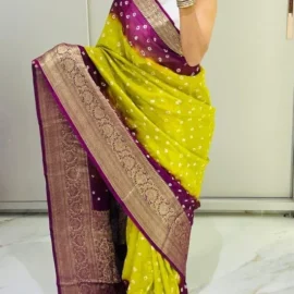 Bandhej Saree