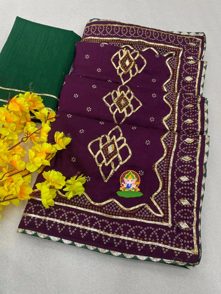 Fancy Silk Saree - Image 5