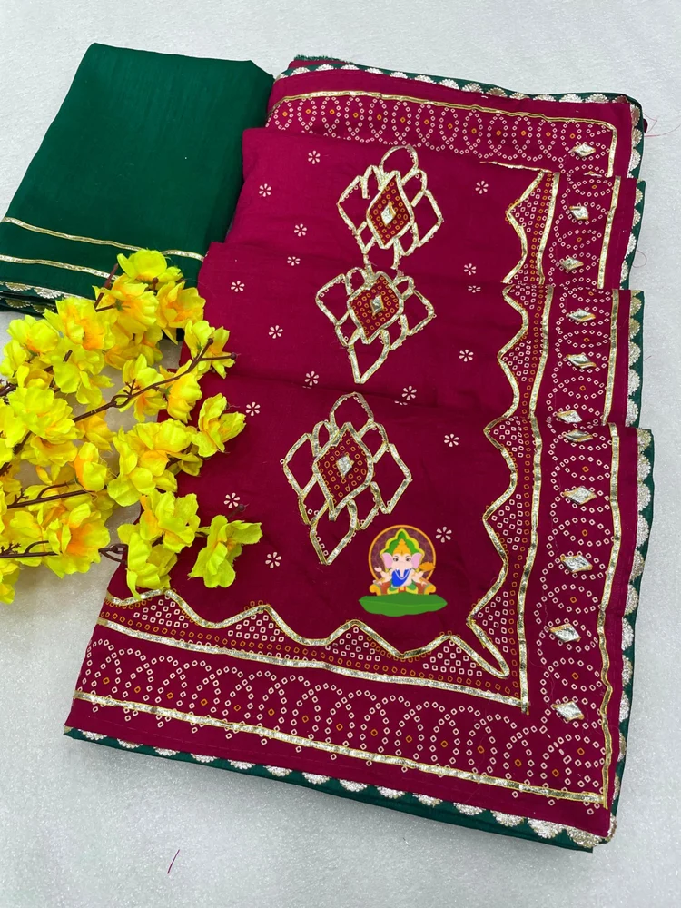 Fancy Silk Saree - Image 4