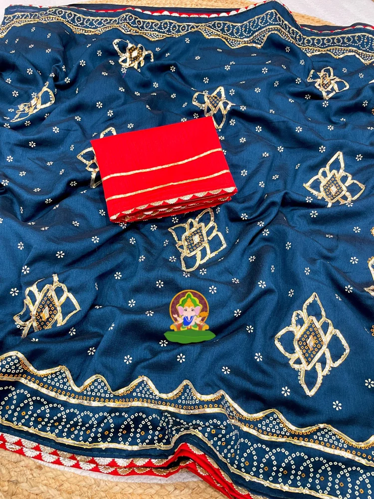 Fancy Silk Saree - Image 2