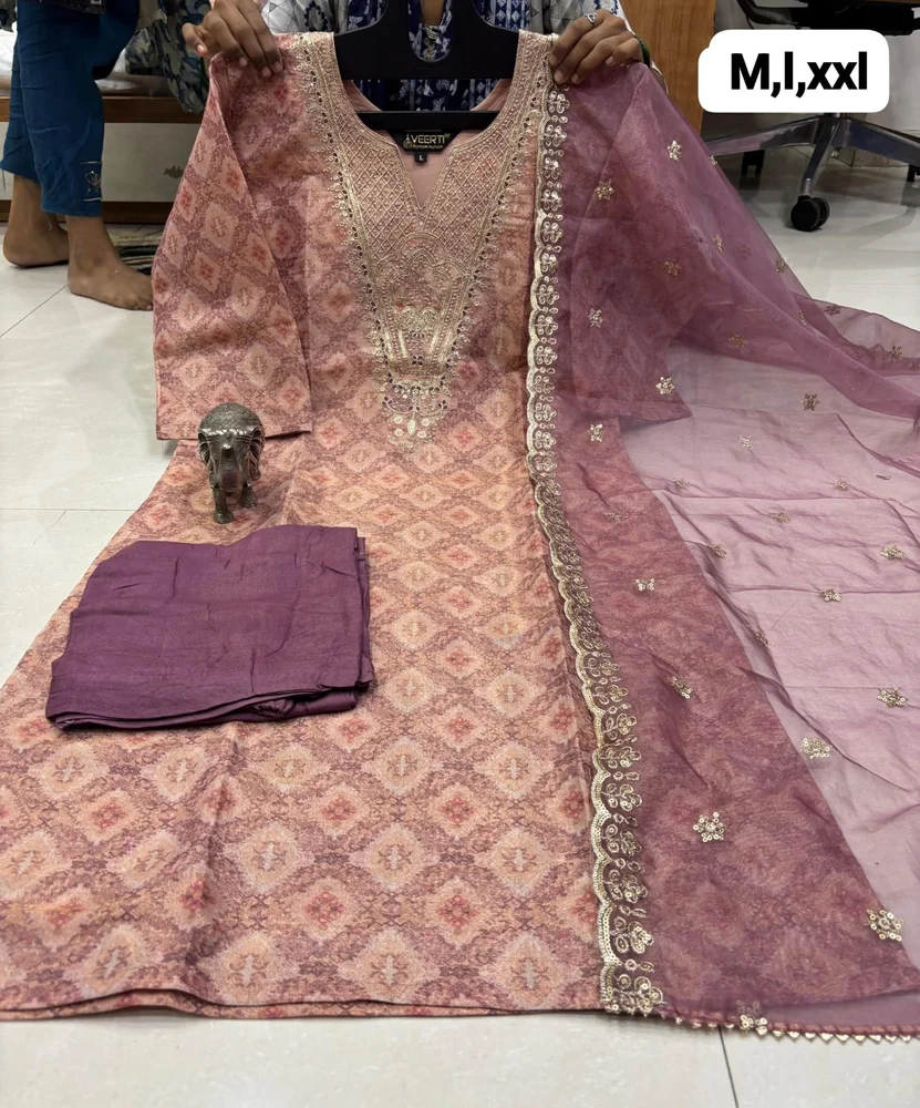 Designer Silk Fancy Kurtis