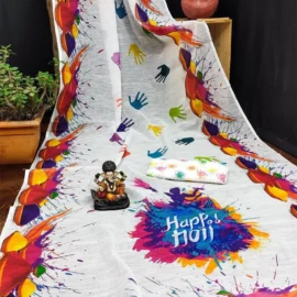 Designer Holi Special Saree