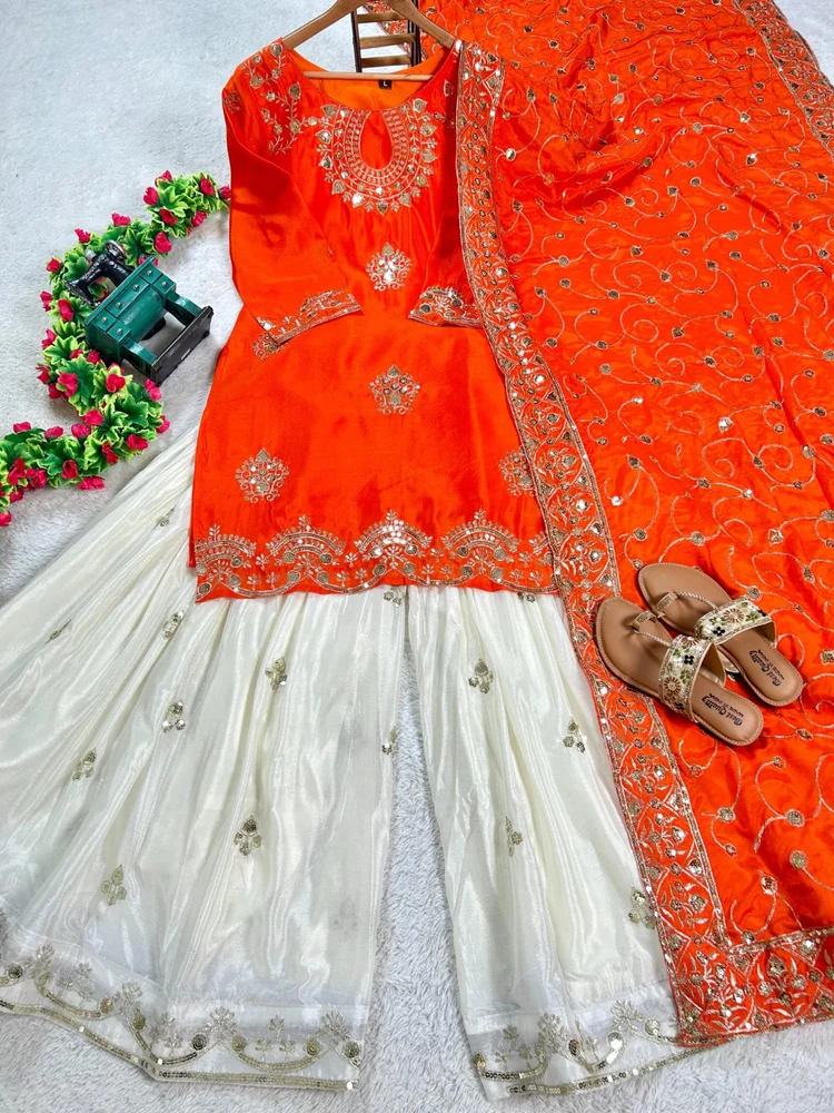 Fancy Designer Garara Suit - Image 3