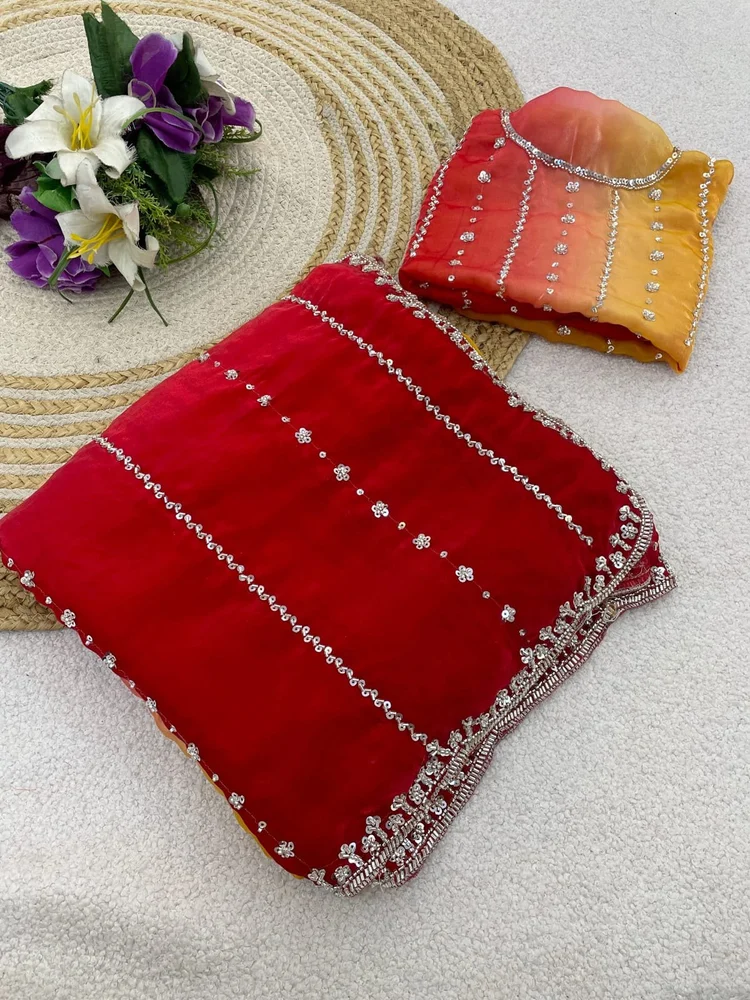 Designer Fancy Fandy Saree