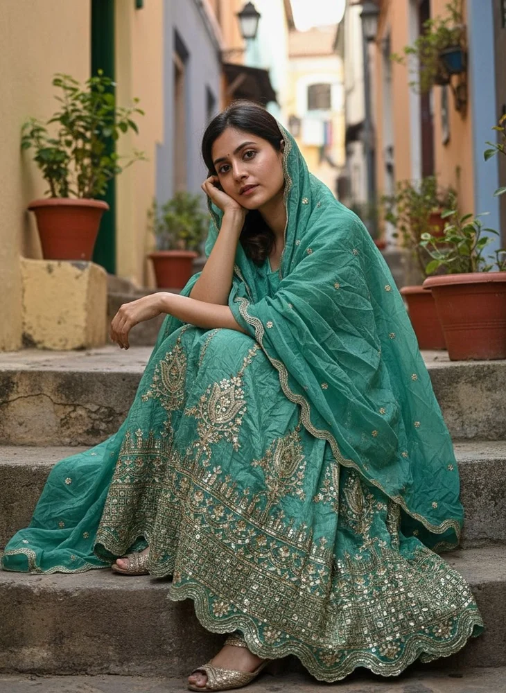 Fancy Kurtis & Sharara - Image 6