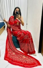 Gajji Bandhej Saree